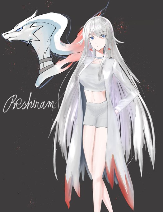 レシラムのtwitterイラスト検索結果 古い順