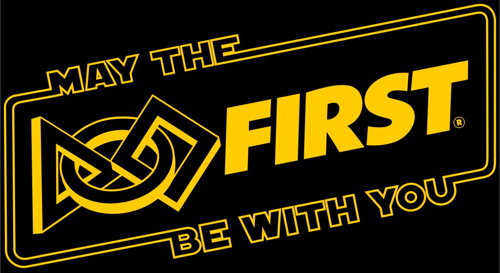 FTCTeam6347's tweet photo. Now all the date related puns are finished, #MayTheFIRSTBeWithYou is about building teams that build robots. Help out a rookie @FTCTeams aspirant to become #FIRSTGameChangers this season and get a great t-shirt in return. https://t.co/zHdPiDnvgf https://t.co/IkESFzoSU5