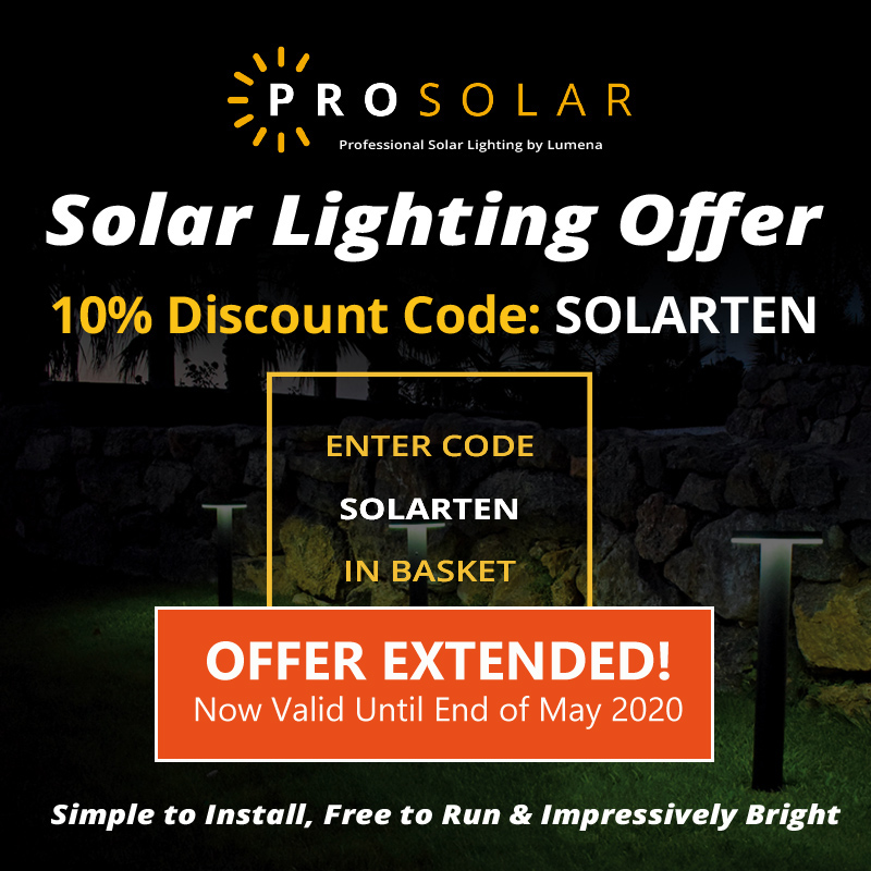 ProSolar_Lights's tweet photo. Light up your bank holiday with our Lumelux Solar flood light, perfect for up lighting trees, wall washing and out buildings. Using code SOLARTEN in the month of may you'll recieve 10% off your entire order.
#solarlights #diy #gardenlights #stayathome #solar #solarflood #uplights https://t.co/WyK2GcYr7Z