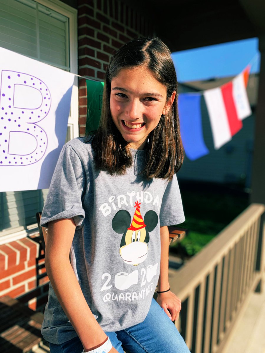 chrisweisheim's tweet photo. Happy Birthday shoutout to our Emma. She is 13 today! So thankful to God for her. Still not sure what this Dad-has-a-teenage-daughter feeling is just yet! 😁 + 😭 + 😳 + 🤯 = ? https://t.co/8St3URnRzN