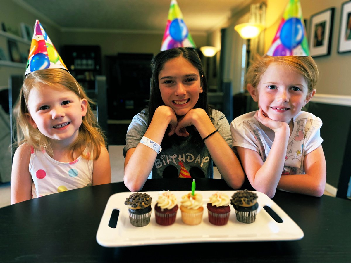 chrisweisheim's tweet photo. Happy Birthday shoutout to our Emma. She is 13 today! So thankful to God for her. Still not sure what this Dad-has-a-teenage-daughter feeling is just yet! 😁 + 😭 + 😳 + 🤯 = ? https://t.co/8St3URnRzN
