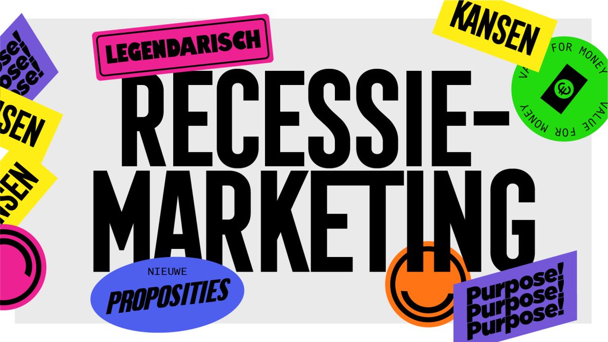 Marketeers en creatieven: grijp je kans! Juist in deze tijd kun je legendarisch worden. #Recessiemarketing biedt ongekende kansen. <a href="/AartLensink/">Aart Lensink</a> somt ze voor je op: bit.ly/35F9B6G 👈