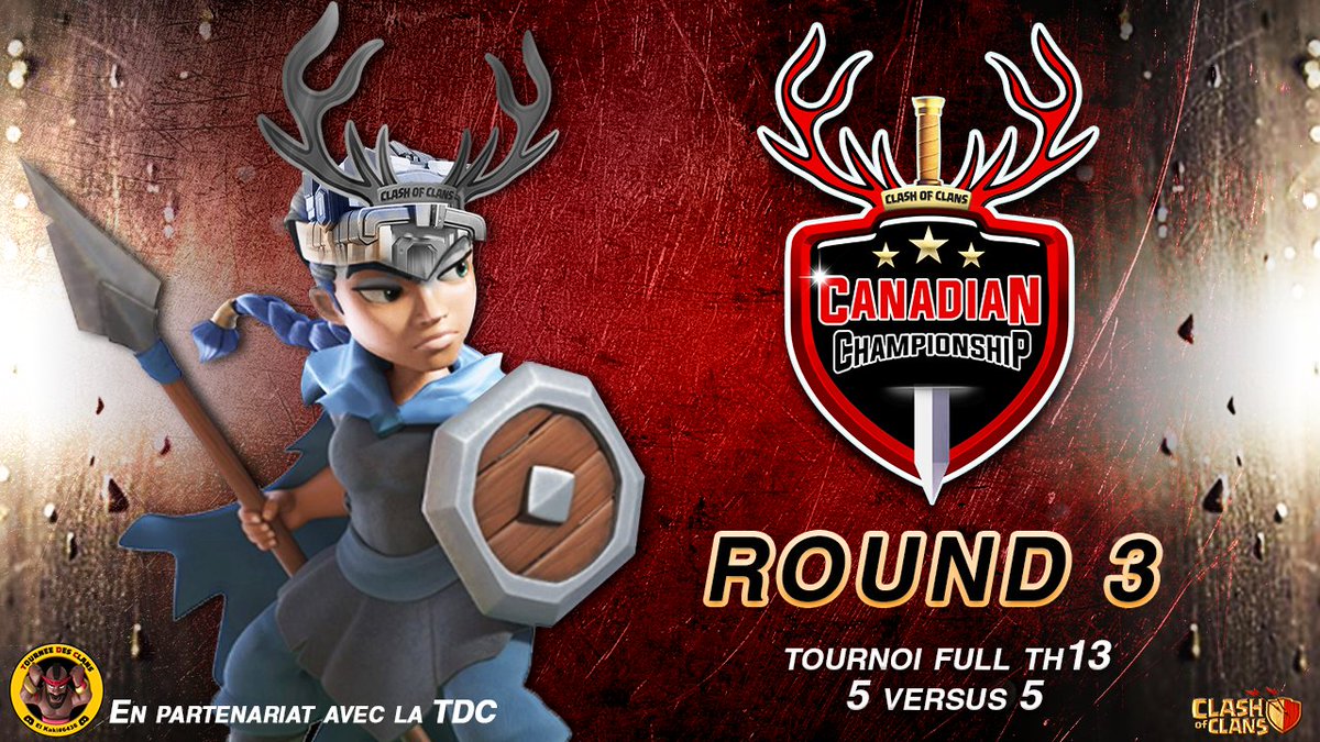 coc_simon's tweet photo. 3e ROUND du CANADIAN CHAMPIONSHIP à 21hQC ce soir ! 

5 LICORNES VS KEBEC FURY
CLASSÉ X VS PHENIX
CDL VS SWAT
MIRAGE VS QEF

https://t.co/J85OdbVYPX https://t.co/PQnfNWZuXn
