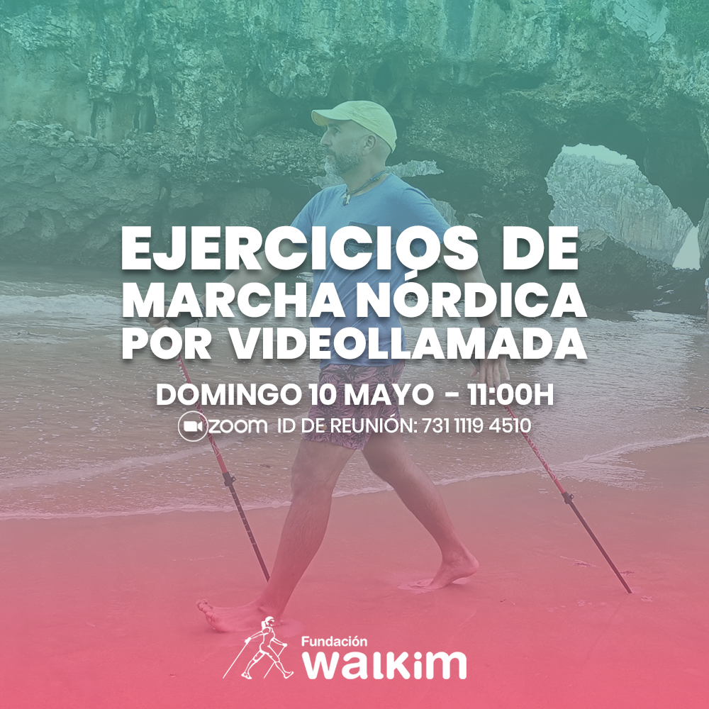 Este DOMINGO 10 DE MAYO volvemos con otra clase online a cargo de Antonio Brieba 👏. Impartirá una clase de música y bastones de Marcha Nórdica a través de videollamada por la plataforma Zoom #WalkimEnCasa

📲 Para unirte entra aqui el domingo a las 11: us04web.zoom.us/j/73111194510
