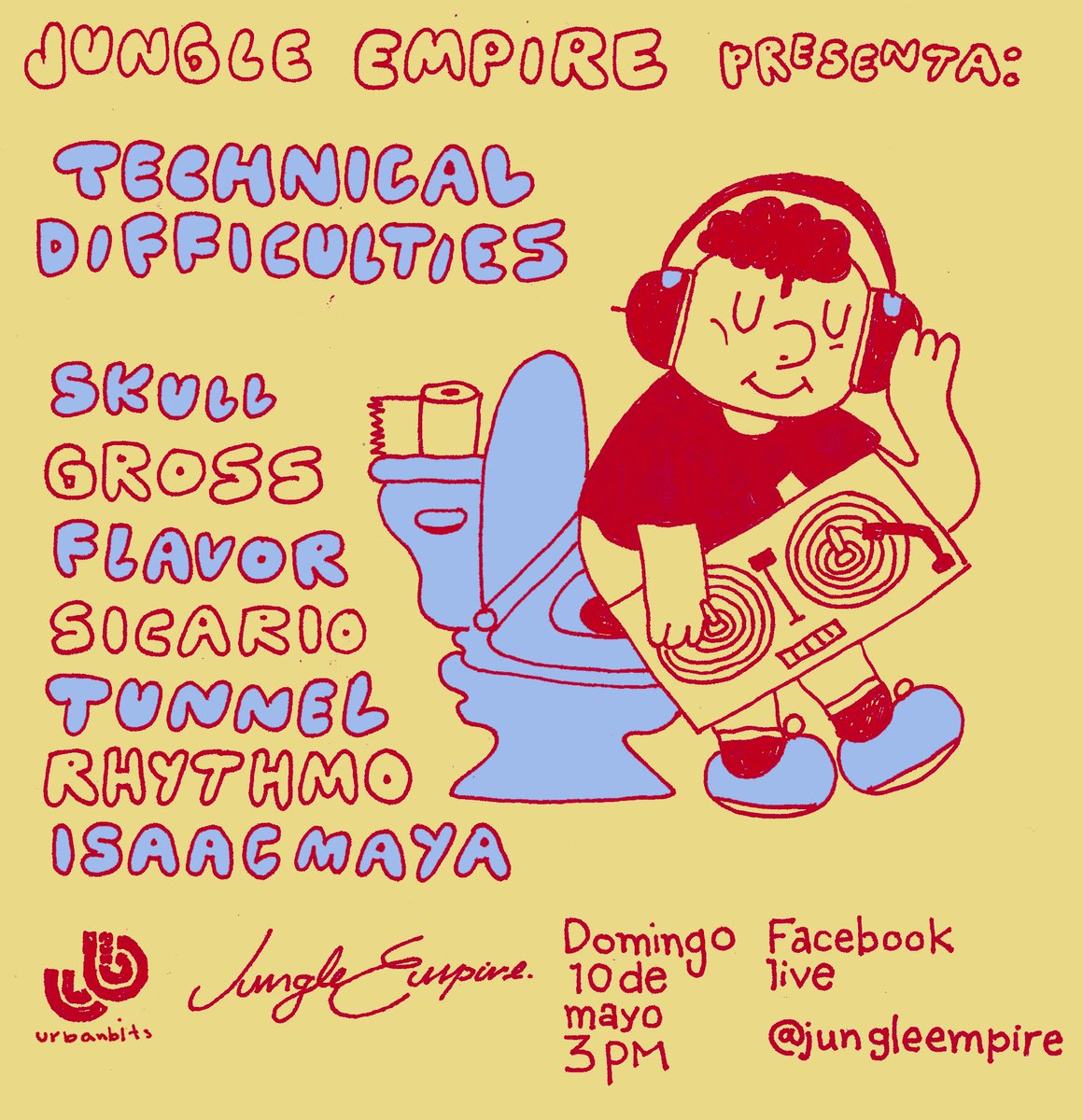 El domingo 10 de Mayo 3:00 desde el FB de Jungle Empire haremos un livestream para todos nuestros amigos junglistas, los extrañamos ❤️