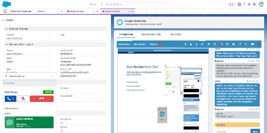 WesleyCloverInt's tweet photo. As featured in our latest Quarterly Update, @talkativeuk software now integrates smoothly into Salesforce Service Cloud, and has been made available on the Salesforce AppExchange to more than 160,000 potential customers. Learn more: https://t.co/bdJRZRep5S

#salesforce #talkative https://t.co/dt6jrbTc7K