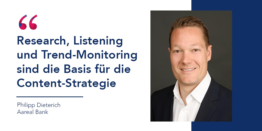 dirico_io's tweet photo. In seinem Gastartikel für unser Magazin #CorporateNewsroom zeigt Philipp Dieterich, CvD im #Newsroom der @aareal, wie die #Bank den Sweet Spot für relevanten #Content ermittelt. Hier geht’s zum Magazin: https://t.co/1iMScCNbBj  #contentstrategie https://t.co/dvUQpo5iBP