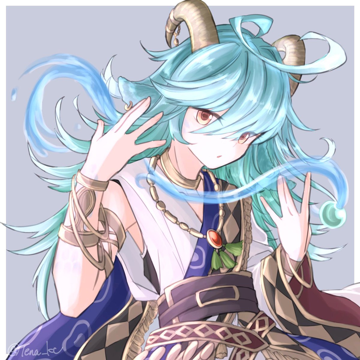 メールsgf10日目 最終日 ヤギ目かわいいエアさん テナのイラスト メールsgf10日目 最終日 ヤギ目かわいいエアさん テナのイラスト