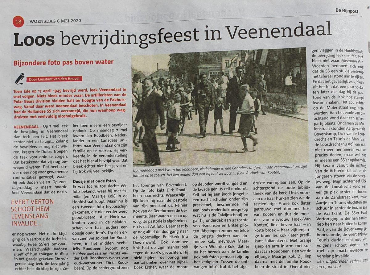 Oom Jan de held van de familie en vele anderen. Jochie rechts aan de hand van Pa is oudste broer Gradus, inmiddels 80 jaar....