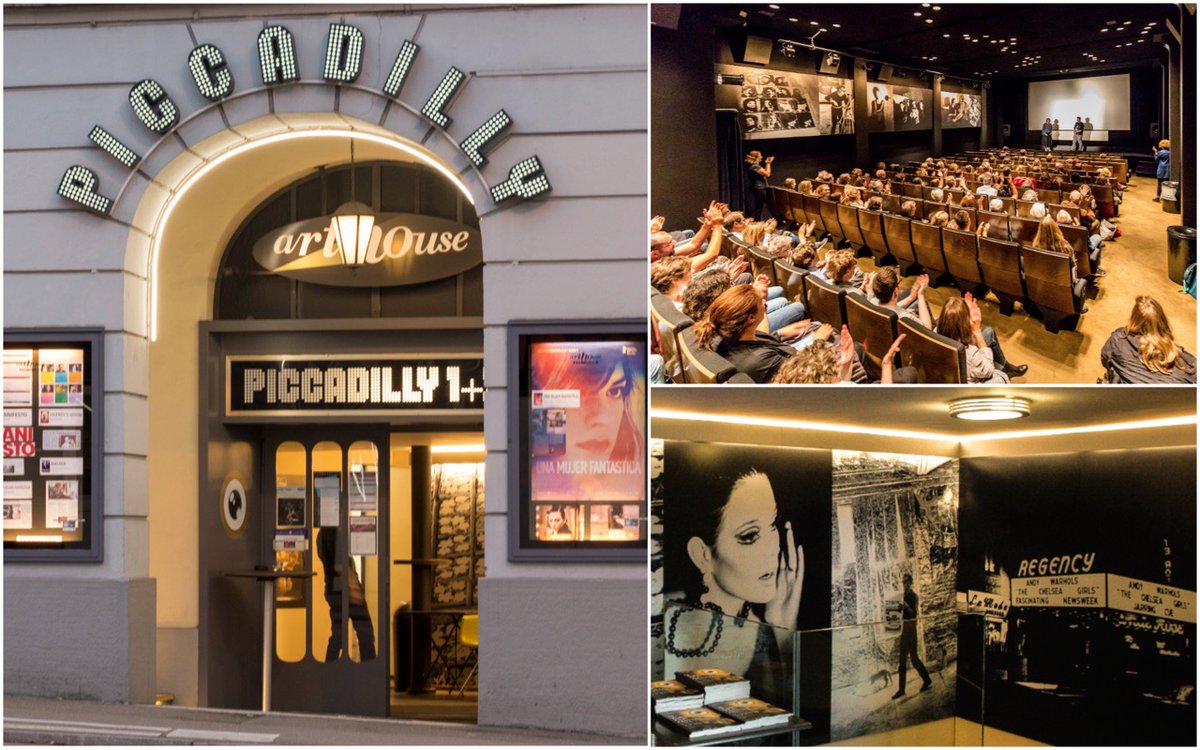 Das Kino für kantige Filme: Piccadilly. 
Wo einst die Polizei avantgardistische Filme beschlagnahmte, laufen heute während des ZFF Meisterwerke, die später gute Chancen auf einen Oscar haben. Mehr dazu: zff.com/de/festival-in… #ZFF2020 #kino <a href="/ArthouseZurich/">Arthouse Kinos</a>