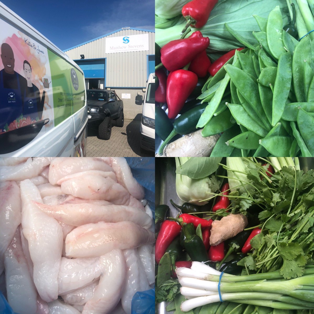 Fresh fish for monkfish curry, delivered to your door!