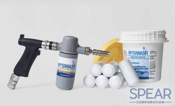 It's time to open and clean our aquatic facilities with Wysiwash. The most effective sanitation system for sanitizing our pool decks and more! #safeswimming #sanitation #YourWaterOurWorld #safeandecofriendly