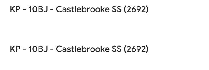 JBradshaw01's tweet photo. Whoever @PeelSchools decided that this is the best way to identify students in Google Classroom, please, we need better! I can’t even tell which student submitted work when there are multiple examples of the same ID in a class. https://t.co/1M1xqaVftx