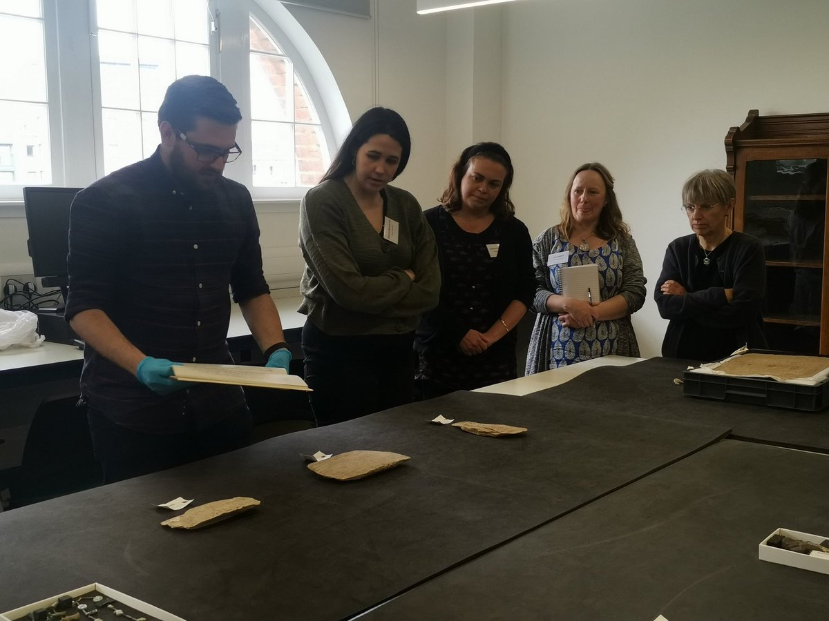  #EgyptAsiaScotland included a programme of training and skills development. We delivered 14 workshops, providing 99 learning experiences to 71 staff from 25 organisations across Scotland  #MuseumTraining