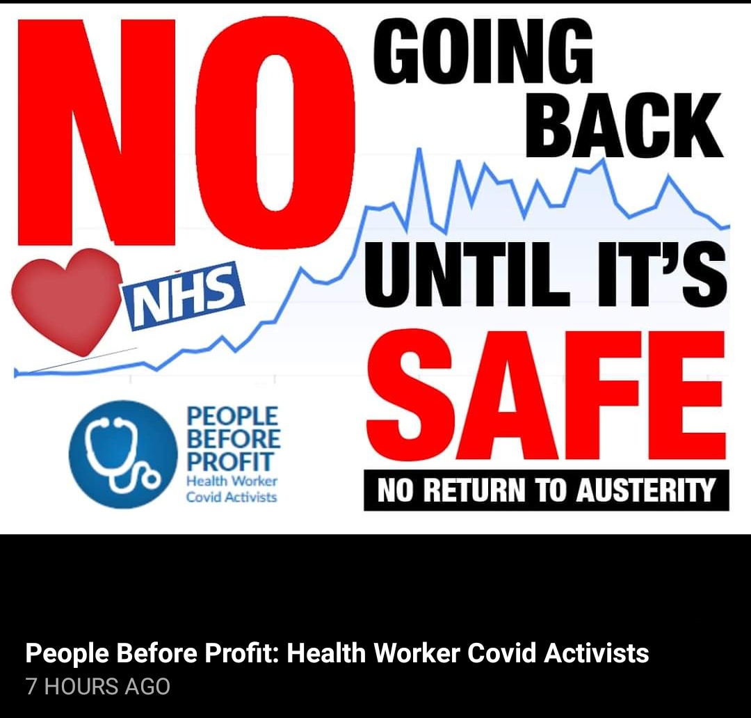KatherineLucy94's tweet photo. This sums up the argument for no return until it's safe to work really well.
βIt doesnβt mean the epidemic is overβit means they have space for you in ITUβ
#NoReturnUnsafe #FiveTests #DefendNHS #StayHomeSaveLives #PPENow #PeopleBeforeProfit
@worker_group @BDA_TradeUnion @ucu https://t.co/U38oLLvgI7