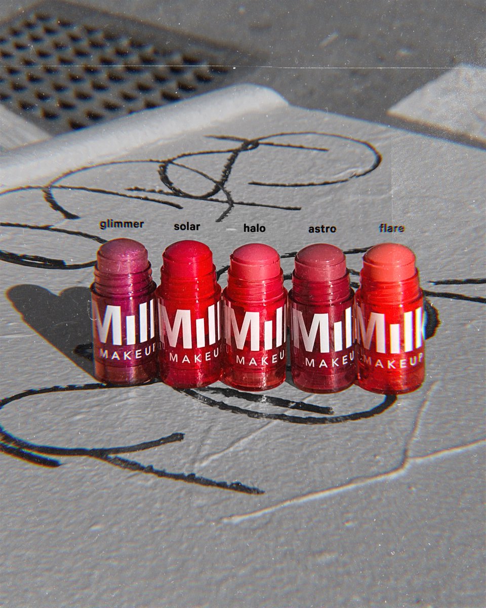 milkmakeup's tweet photo. Sunny + 65 calls for Glow Oils 💅🏻💫 which shade is ur fav? 👀👇🏻 https://t.co/7ipzoFovZt
