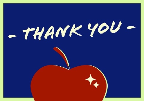 Don’t miss the chance to say thank you to your teacher! Friday, May 8 is the last day to order a gift card for your teacher and include a special note. A portion of your gift funds school supplies for low-income students. Details at ipsd.us/0BR92