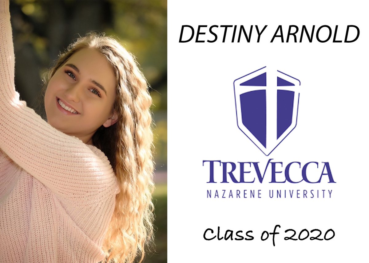 BVW2020's tweet photo. Destiny Arnold! She will attend Trevecca Nazarene University and plans on majoring in music https://t.co/LwDvlZ562v