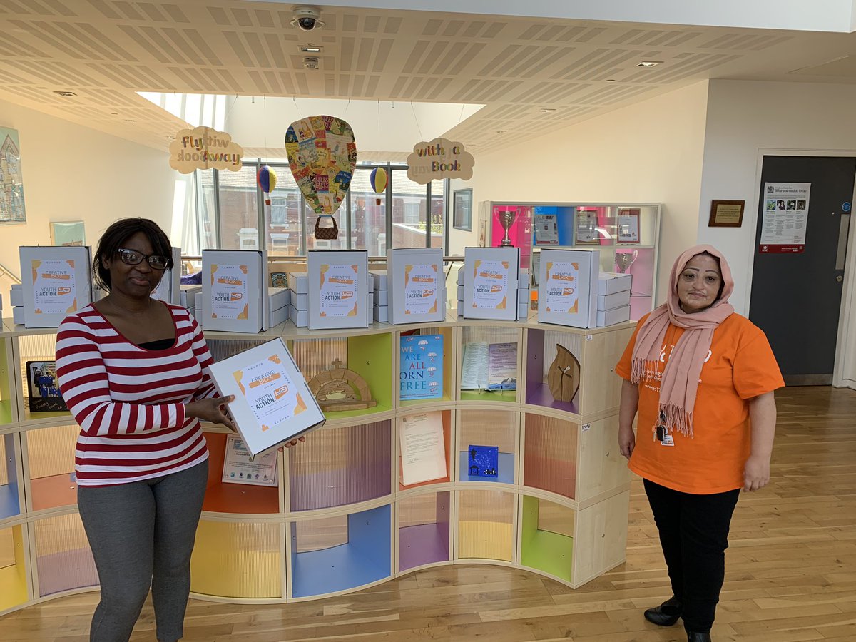 youthactionuk's tweet photo. A busy day of distributing #CreativeBox to local #ChildrenInNeed . We’ve had a significant demand within the last 24hrs, if anyone/business can donate more stationary please get in touch! 

@TauheedulGirls @QEGS_Blackburn @BringJoyF @Official_BRFC @yasirsufi https://t.co/WMw9xrAU3U
