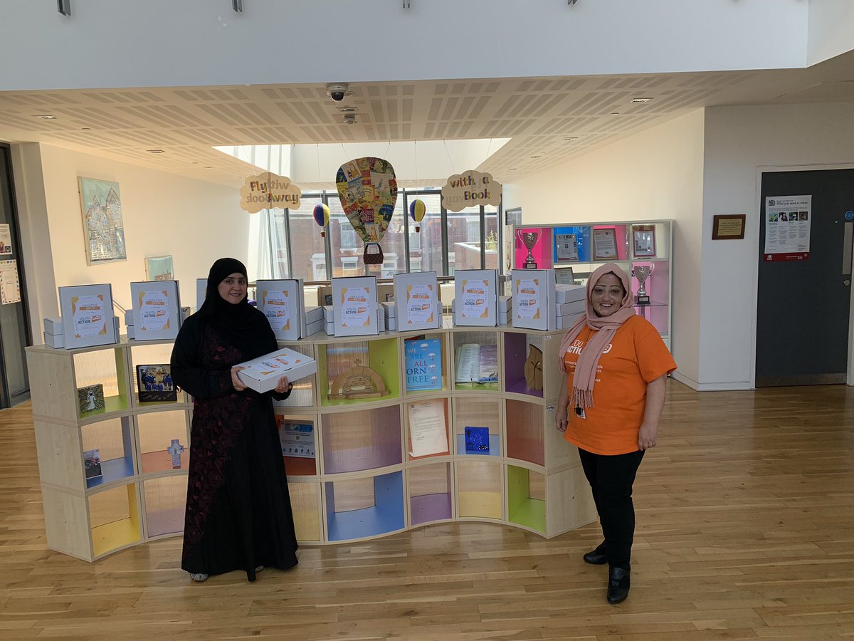 youthactionuk's tweet photo. A busy day of distributing #CreativeBox to local #ChildrenInNeed . We’ve had a significant demand within the last 24hrs, if anyone/business can donate more stationary please get in touch! 

@TauheedulGirls @QEGS_Blackburn @BringJoyF @Official_BRFC @yasirsufi https://t.co/WMw9xrAU3U