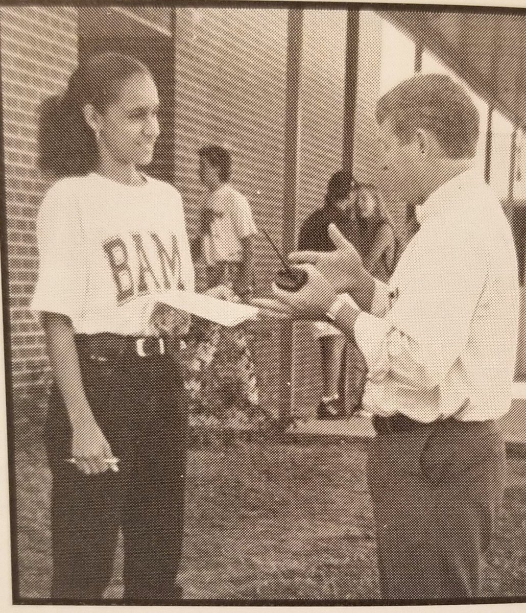 Dr_CarynHTurner's tweet photo. My first year of teaching! 1993! #tbt #ItsWhatWeDo #itallmatters @RexStem https://t.co/VWDkvMyxKo