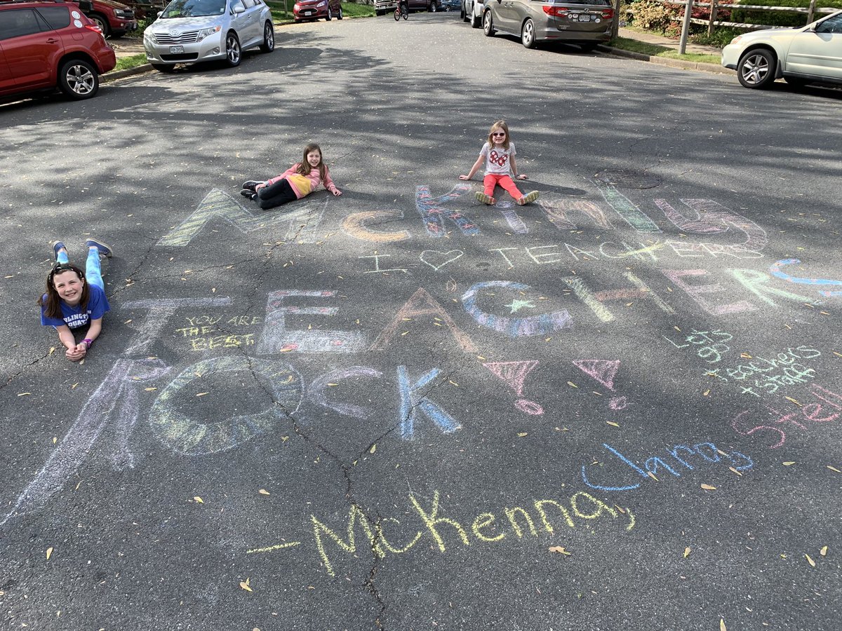 We love McKinley Teachers!  Miss you! Thanks for the support during this crazy time! ⁦<a href="/amy_iger/">Amy Iger</a>⁩ ⁦@McKinleyReads⁩ ⁦@K_Walleck⁩ ⁦@McK_Trainor⁩ ⁦@MsShirleyMusic⁩ ⁦@McKMakesArt⁩ ⁦<a href="/mrsestabrooks/">Lindsay Estabrooks</a>⁩ ⁦<a href="/SimmermanArt/">Stefanie Simmerman</a>⁩ ⁦@chbrownmckcard⁩
