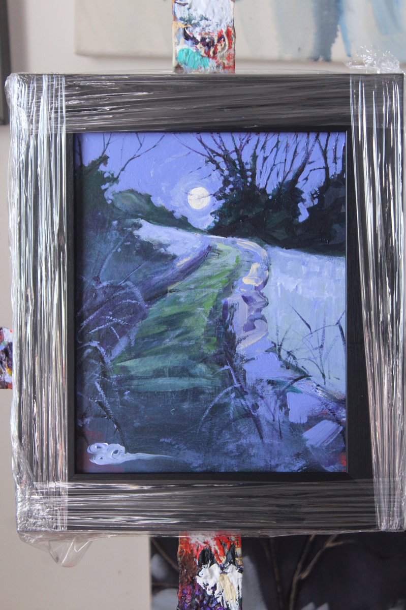 TopFloorArt's tweet photo. Eyes on the skies for the May #supermoon, full tonight - Flower Moon, Hare Moon, Bright Moon - and a little #tbt to some beautiful full moons by @TopFloorArt ‘s Stephen McClean https://t.co/fnzwT9guTa