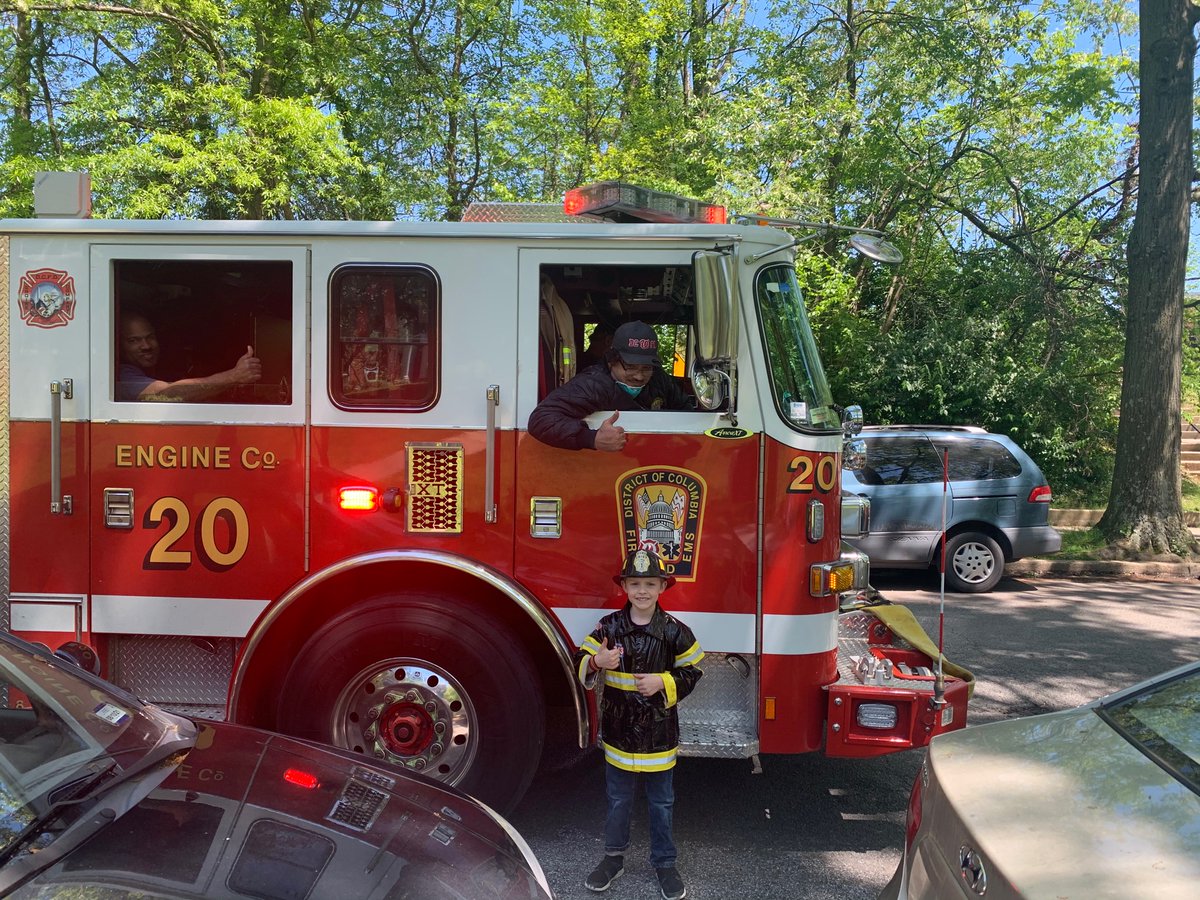 Melanie_Inform's tweet photo. @dcfireems thank you for coming by to help Grant to enjoy his birthday. God bless our firefighters. God bless DC!  #ourDCheroes https://t.co/5SGFsGLPIa