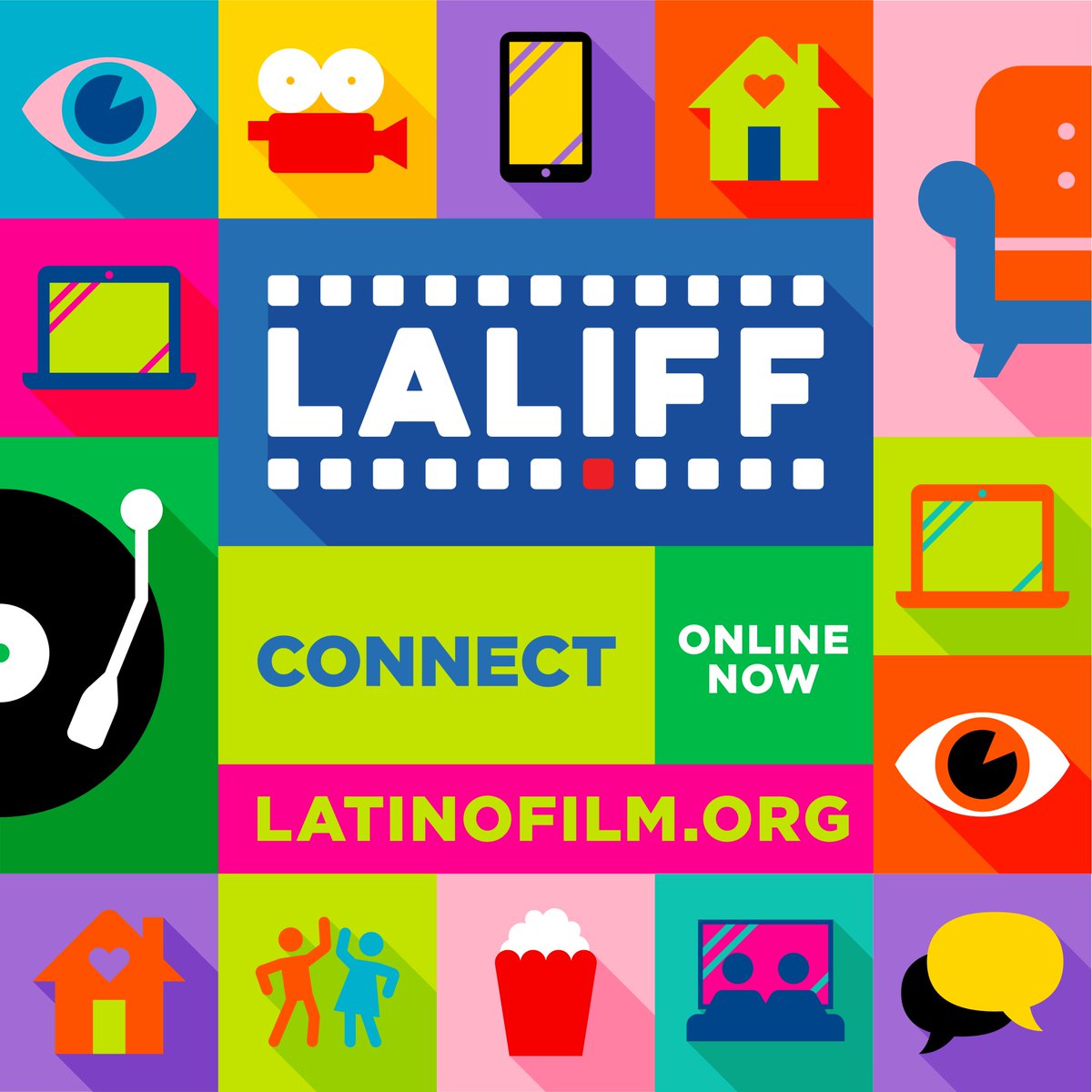 NFMLA's tweet photo. Please join us in supporting @LALIFF as they launch #LALIFFConnect! Enjoy their 2019 film retrospective free and online now along with their from-home music series all this month at https://t.co/TpPvGGcYJa w/ the 2020 program going live on #CincoDeMayo! https://t.co/4ohpxdRy53