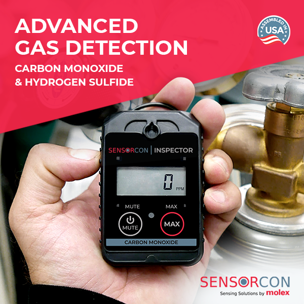 SensorconMolex's tweet photo. Sensorcon Inspectors offer lightweight, portable Carbon Monoxide or Hydrogen Sulfide detection for a variety of industry applications. #molex #detector #meter #sensor #safety #CO #H2S #carbonmonoxide #hydrogensulfide #mPact2wo #HVAC #aviation #Construction #EMS https://t.co/dsVtpS0Epb