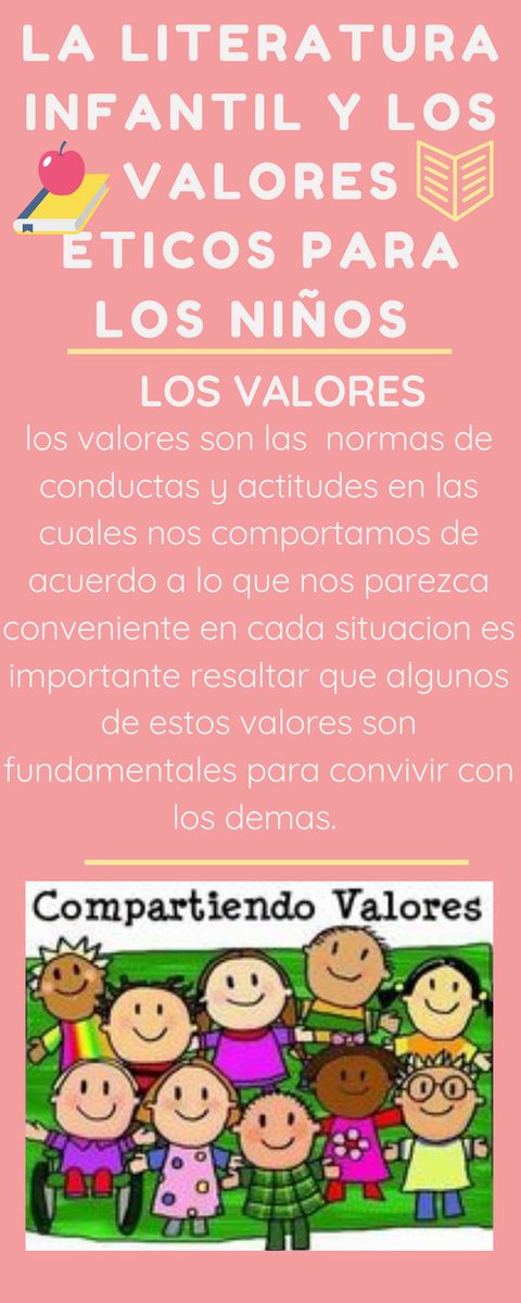 Monicasabogal8's tweet photo. la literatura infantil y los los valores éticos para los niños @SISSU_UNAD #SERVICIOSOCIALUNADISTAENCASA https://t.co/KzzmTe9FHE