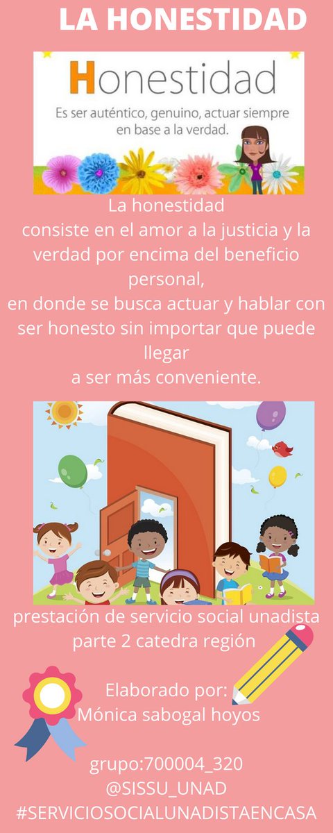 Monicasabogal8's tweet photo. la literatura infantil y los los valores éticos para los niños @SISSU_UNAD #SERVICIOSOCIALUNADISTAENCASA https://t.co/KzzmTe9FHE