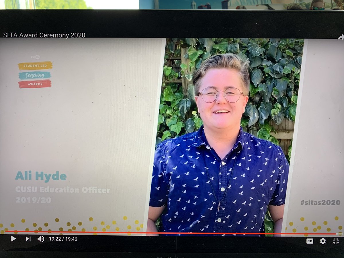 Thank you to everyone who tuned in to the #sltas2020 !! I’m so thrilled to have been able to still make these awards to staff who so undoubtedly deserve them; the video will continue to be online and the list of winners will be on our website soon!