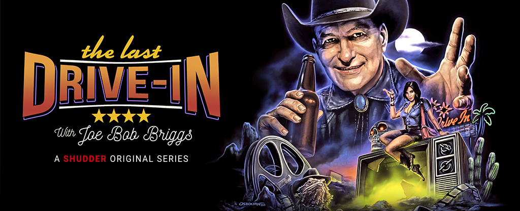 Shudder's tweet image. It's #TheLastDriveIn eve, #MutantFam! What are your predictions for tomorrow's double feature? 🤠