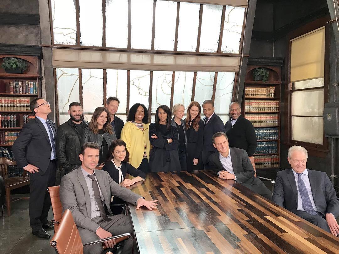 This was around the time of the #Scandal finale. We were all proud that we could be part of this groundbreaking show. I'm excited to announce that #Scandal will have a new home with <a href="/hulu/">Hulu</a> starting 5/20. Get your popcorn and wine ready, and get ready to binge.