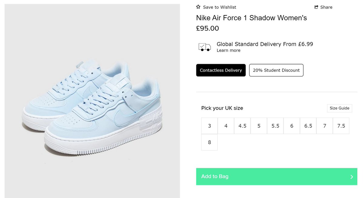 student discount air force 1