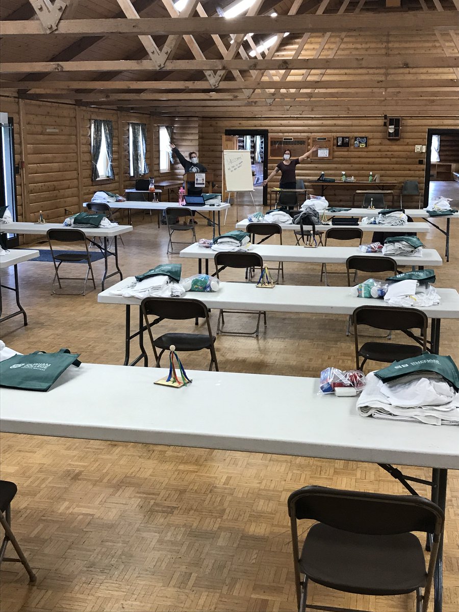 RegionofDurham's tweet photo. Thanks @DurhamCollege for catering the first dinner for unsheltered residents at the In/Out of the Crisis (IOTC) program at Camp Samac in #Oshawa. You’re supporting individuals in #DurhamRegion experiencing homelessness during #COVID19. 🍽️ https://t.co/506jWj2RMP #DurhamStrong https://t.co/wJWrDU9kj8