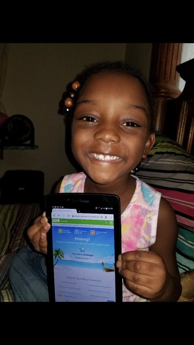 One of my sweet kids loving her IXL assignment:). <a href="/HumbleISD_EGE/">Elm Grove Elementary</a> #egesoar <a href="/HumbleISD_PREK/">HumbleISD ECE</a>