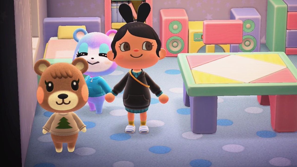 nookmaven's tweet photo. maple’s first day on my island i know i made the right decision 🥺 THEY ARE SO CUTE https://t.co/ZJwZa155hg