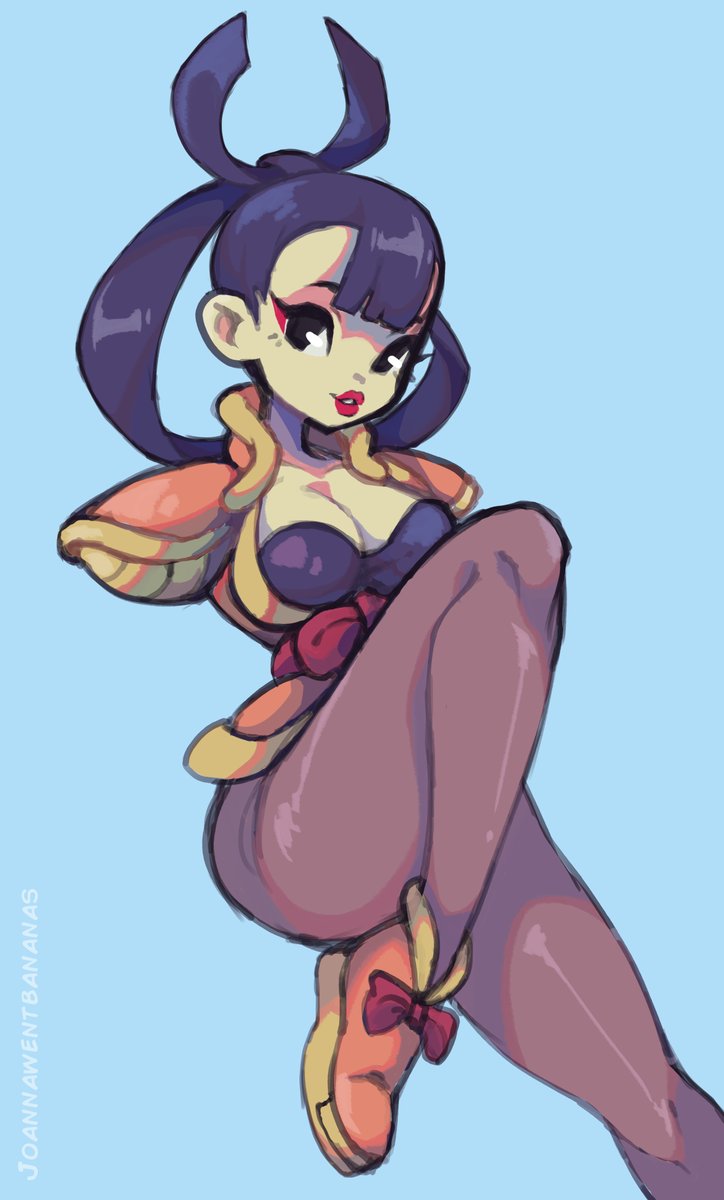 JoJoWentBananas's tweet image. I bought the switch version of Indivisible and got reminded how much i love the designs there.
Yan from #IndivisibleRPG