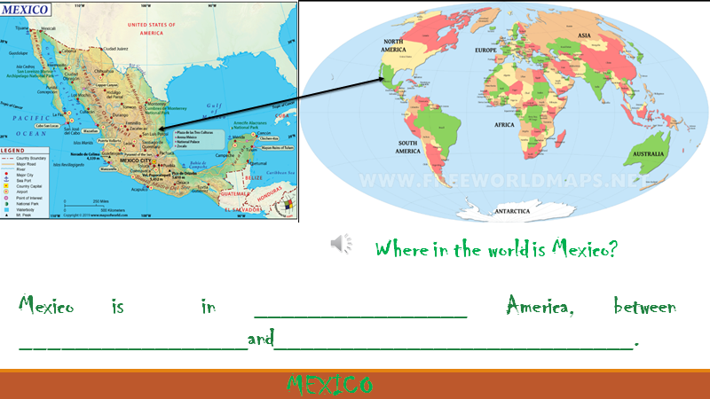 MariaLazara1's tweet photo. @HighlandHtsES where in the world is Mexico? Sentences stem one more time, an important tool for our ELL students. https://t.co/joxicVkrqg