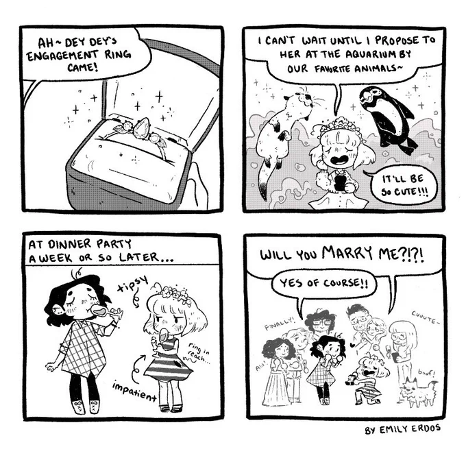 Hope yall dont mind some @emily_erdos guest comics while I'm busy with other projects ???? 