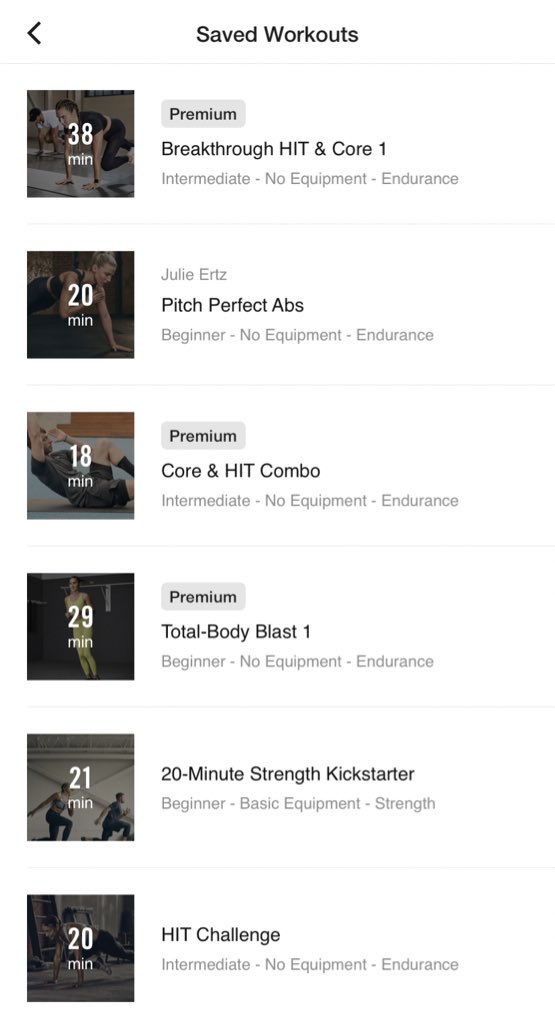 StuCo Challenge #5: I’ve been using the <a href="/Nike/">Nike</a> training center app because it has some awesome [free] workouts! These are a few of my favorites. I love that it pairs with my <a href="/Apple/">Apple</a> watch! 💙 <a href="/hbolur7/">Heather Bolur</a> @Booch_17 <a href="/BryanD205/">Bryan Middle School</a>  #BMSstayhome
