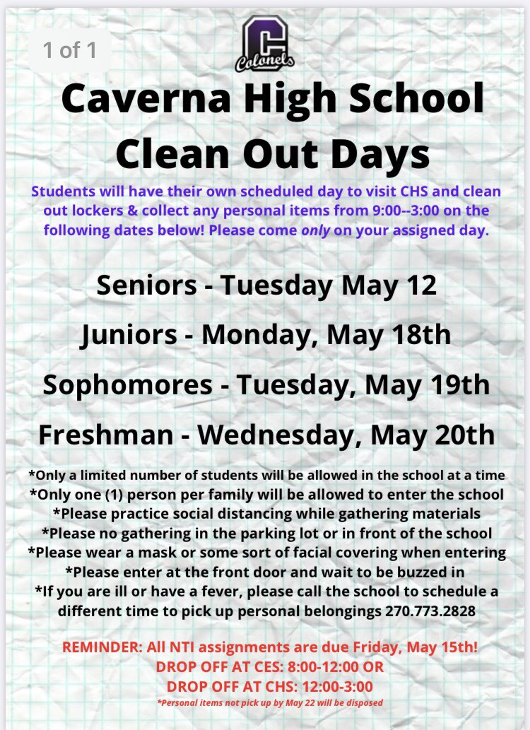 CavernaHigh's tweet photo. Caverna Families! https://t.co/tkdpt9Rxt1