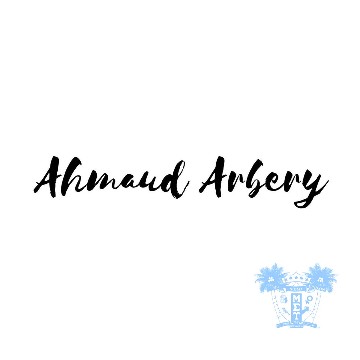 MuSigmaUpsilon's tweet photo. #AhmaudAubrey https://t.co/FoweHXQVvC