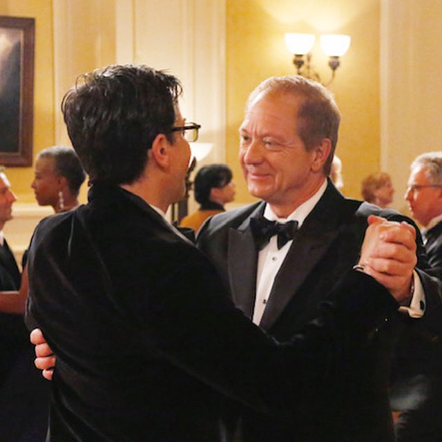 Great news, Gladiators! #Scandal is heading to <a href="/hulu/">Hulu</a> on May 20!!! To celebrate, we are sharing our favorite Scandal memories. I loved when Cyrus publicly came out of the closet and asked James to dance with him at the White House...😍❤️ #scandalfam <a href="/danbucatinsky/">Dan Bucatinsky</a> <a href="/ScandalABC/">Scandal</a> #TBT