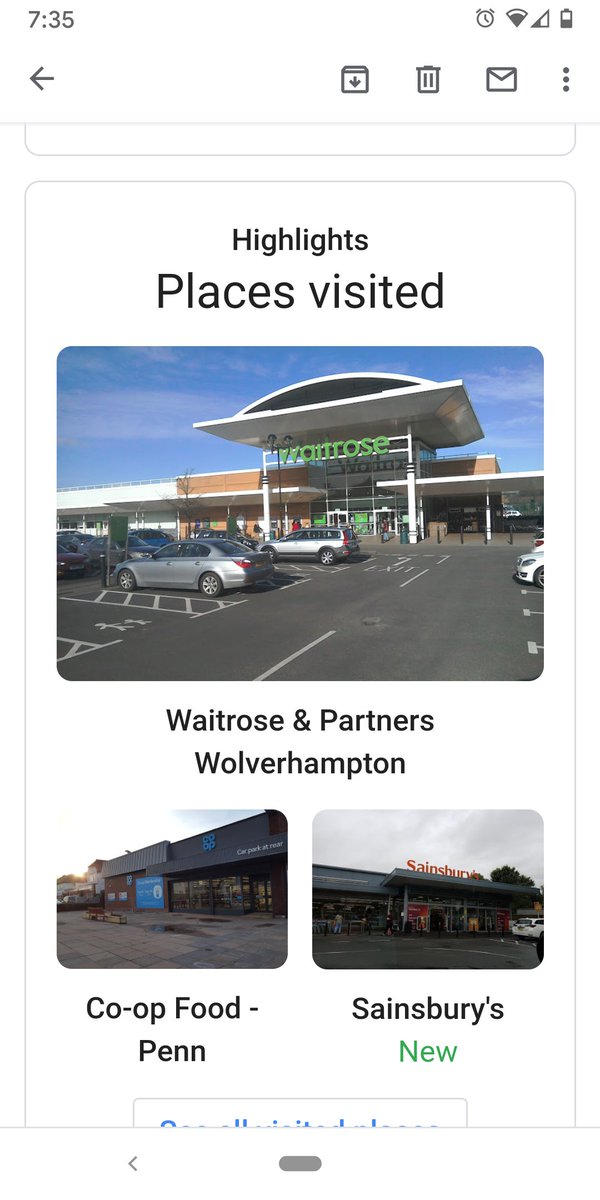 So my Google phone tracks where I go in order to be helpful, today it presented me with my timeline for April. These were the highlights!!!