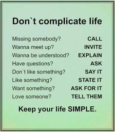 relationshipsdw's tweet image. Don't #complicate your #life"