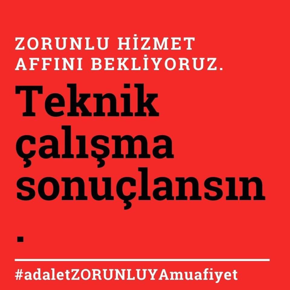 Mustafa47707651's tweet photo. AdilOlan ZorunluyaAfdır  Tüm öğretmenler için daha önce defalarca tesis edilen zorunlu hizmet muafiyeti son kez yeniden tesis edilmeli ve bununla birlikte zorunlu hizmet yükümlülüğü uygulamasına son verilmelidir @ziyaselcuk @tcmeb https://t.co/X4Maa5mcS6