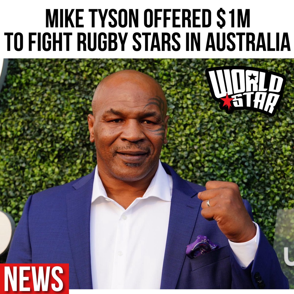 Worldstarhiphop On Twitter According To Tmz Mike Tyson Has